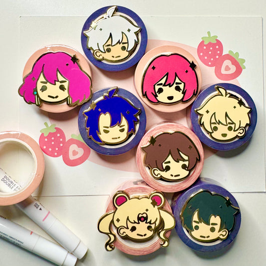 Shojo Sweethearts Enamel Pin