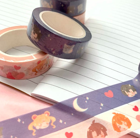 Shojo Sweethearts Washi Tape