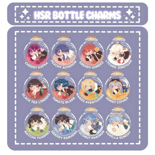 HSR Jelly Bean Charm Keychain